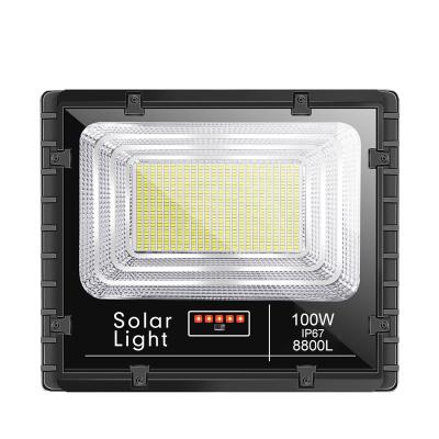 China Lndoor IP67 Outdoor High Lumen LED Solar Flood Light 25W 60W 100W 150W 200W 300W for sale