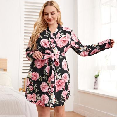 China Large Size Women Robe-Pour-Femm Nightwear Women Designer Bridesmaid Girls Breathable Long Dry for sale