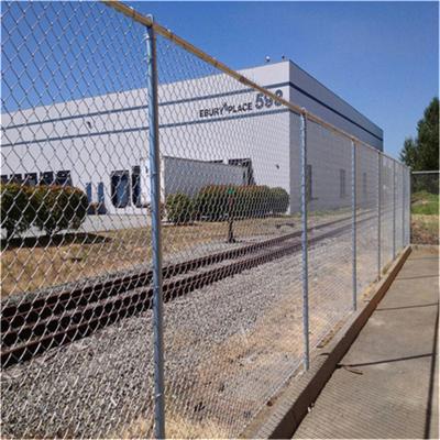 China Factory Directly High Quality Easily Assembled Galvanized Chain Link Fence For Sale for sale