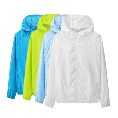 China Wholesale Unti Hoodie Sun-protector Coat Ultra-thin Lightweight Unti Summer Jacket Outdoor Camping Rash Guard Sun Protection Clothing for sale