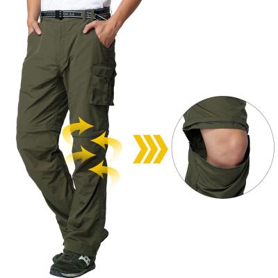 China New Outdoor Sports Breathable Convertible Quick Dry Pants Increasing Pants Trekking Cargo Pants Men Tactical Pants With Pockets for sale