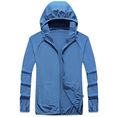 China 2021 New Breathable Outdoor Sports Skin Jacket Summer Sun Anti-UV Quick Dry Protection Lightweight For Men Rush Guard for sale