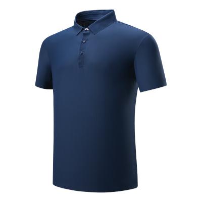 China New Summer Golf QUICK DRY Men's Clothing Men's Big Loose Fit POLO Shirt Golf Lapel Short Sleeve T-Shirt for sale