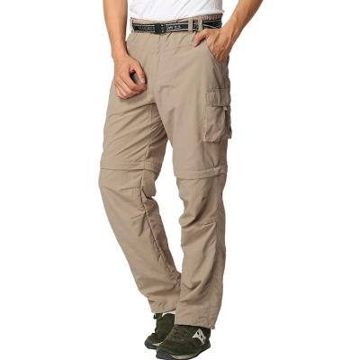 China OEM QUICK DRY Custom Fashion Casual Breathable Cargo Pants Zips Off Quick Dry Rise Trekking Fishing Streetwear Convertible Pants Men for sale