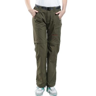 China Flygaga Wholesale High Quality Women Outdoor Convertible Cargo Pants Quick Dry Light Weight Breathable Joggers Increasing Zipper Off Pants for sale