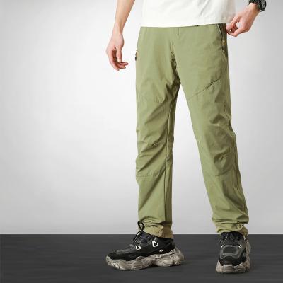 China Breathable Fashion Slim Fit Waterproof Wind Proof Increasing Pants 4 Way Stretch Loose Fit Cargo Pants Quick Dry Climbing Pants for sale