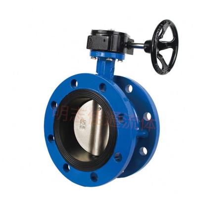 China Vertical Hook Style Stainless Steel Ventilation High Performance Turbine Flange Electric Butterfly Valve for sale