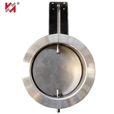 China General Cast Iron Manual Wafer Butterfly Valve For Russia Market Metal Part for sale