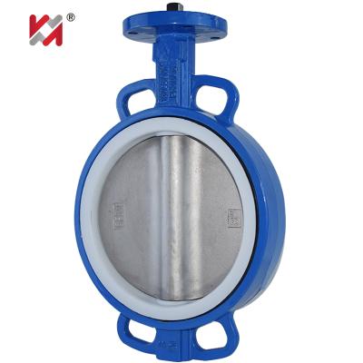 China Iron Pinch Butterfly Valve China Production General Pressure PN10 PN16 150LB Ductile Butterfly Valve for sale