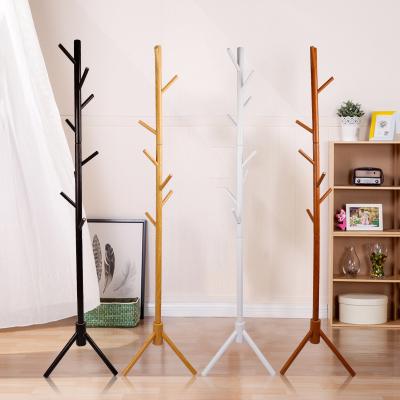 China Viable Wholesale Luxury Multifunctional Space Saving Floor Standing Wooden Coat Coat Hanger Coat Racks for sale