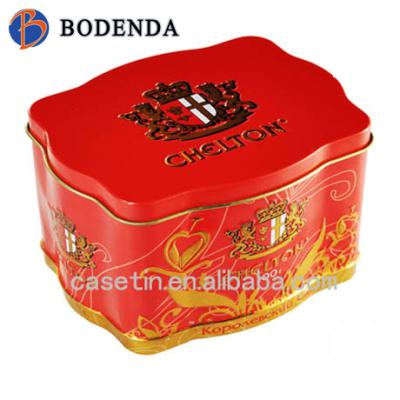 China Recyclable Empty Tin Cans Chocolate Cookie Tin Box Mint Price for sale