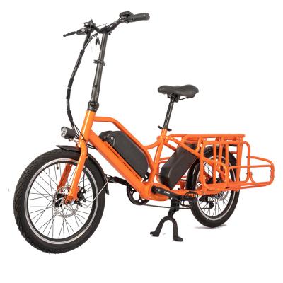 China Aluminum Alloy Wholesale 2023 long tail ebike Delivery electric bike Family ebike 36V 350W for sale