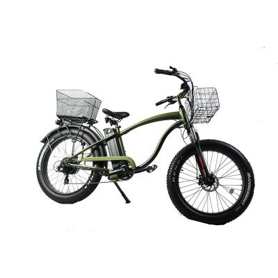 China 48V 500W Bafang Motor mtb Ebike 13AH lithium batteries fat tire electric bicycle wholesale hybrid bike 26'' for sale