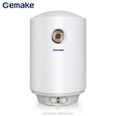 China Hotel electric water heater gemake storage water heater with vertical installation water heater geyser for sale