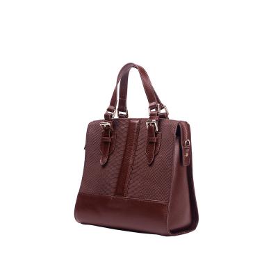 China High-quality Lady Brown Leather Bags For Women Customized Logo Messenger Bag Fashionable Handbags for sale