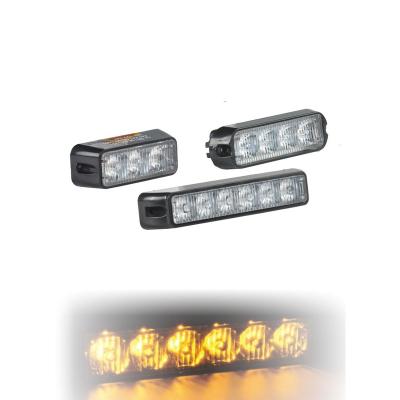 China 8 Kind Of Strobe Mode Outdoor Mount Led Emergency Vehicle Car Led Flash Strobe Light Police Low Profile Lighthead for sale