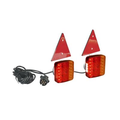 China Rear Led Position/Steering/Brake/Licnese Multifunction Indicator Plate Light 2022 Combination Rear Lamp With Tail Stop Dynamic Indicator Reverse Reflector Light for sale