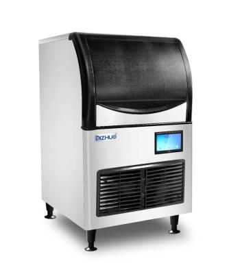 China Restaurant Working Tabletop Ice Machine For Beverage And Cafe And Bar Use for sale