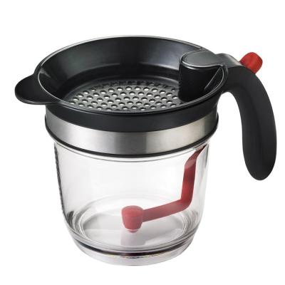 China Viable Multi-Use Wholesale Price 4 Cup Kitchen Frying Oil Gravy Separator for sale