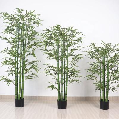 China Hot Sale Art Decor 185cm Artificial Bamboo Plant Ornament Home Decor 7352 for sale