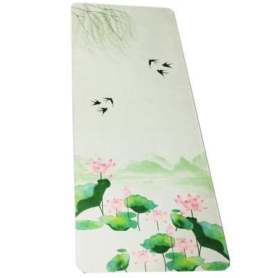 China Non Slip Eco Friendly Rubber Yoga Mat YM-007 For All Types Of Yoga for sale