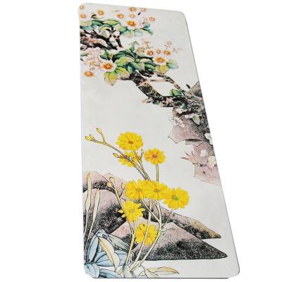 China Natural Rubber Eco Friendly Yoga Mat For Pilates Gym Exercise Mats for sale