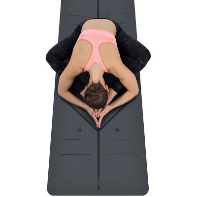 China Eco Friendly Natural Rubber Yoga Mat Non Toxic For Home Office SGS Certified for sale