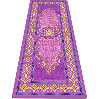 China Custom Design Non Slip Natural Rubber Yoga Mat For Eco Friendly Practice Workout for sale