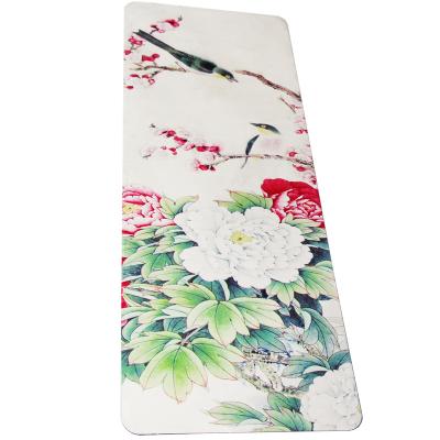 China YM-019 Extra Long Minglu Rubber Yoga Mat For Ultimate Comfort And Grip for sale