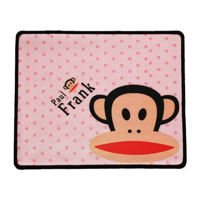 China Nature Rubber Fabric Cloth Mouse Pad With Full Color Sublimation Printing for sale