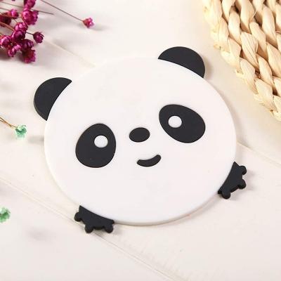 China CM-003 Cute Animal PASSIONATE Round Mug Mats Coffee Mug Bar Coasters for sale