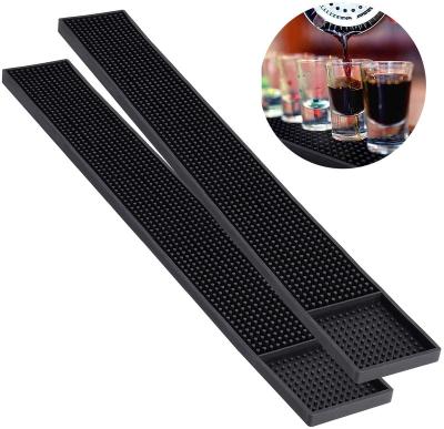 China BM-002 Disposable Rubber Bar Mats, Bar Serving Puddle Mat Restaurant for sale