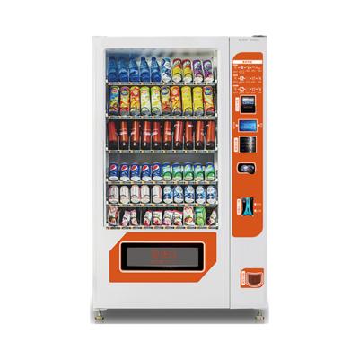 China Cooling Function China Retail Vending Machine Food And Beverage Combo Vending Machine for sale