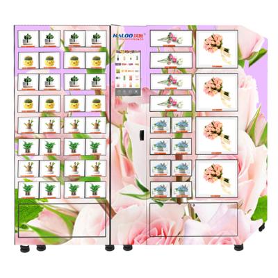 China SDK Refrigerated Locker Cabinet And Plants Flower Vending Machine Vending Machine for sale