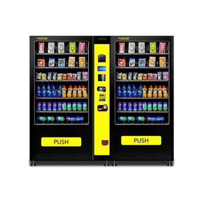 China Subway Station 24 Hours Self Service Store Snack Vending Machine and Drink Mixer with Cheap Price for sale