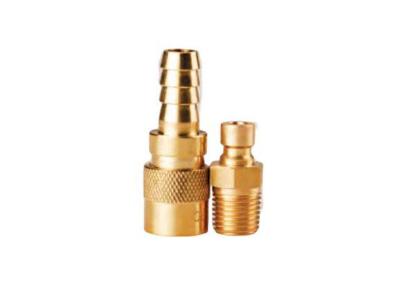 China Non Valve Brass Quick Coupler For Line Modular 1.5Mpa à venda