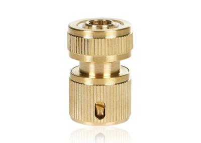 China 3/4 Rubber Brass Quick Connector For Inner Diameter 20mm Garden Hose Te koop