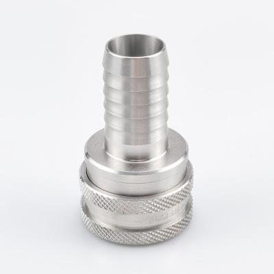 China ST Series Stainless Steel Straight-Through Couplings | Non-Valved Full-Bore Design for High Viscosity Fluids for sale