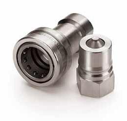 China Three Inch Zinc Plated Steel Shut Off Coupling for sale