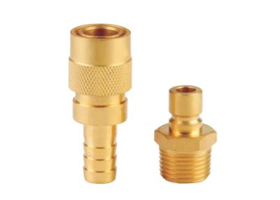 China Brass Universal Type Mold Shut Off Coupling Rectus 86/87/88 series for sale