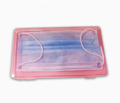 China Sustainable Face Mask Container Mask Storage Box - Mask Case for sale