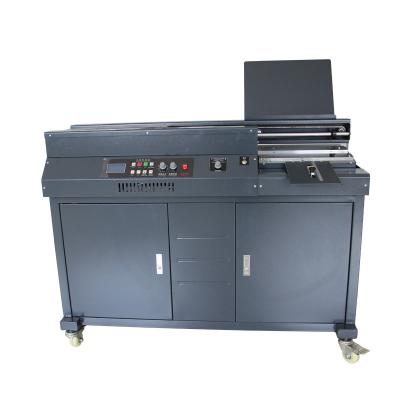 China Zh-50A+ Easy To Use 3 Roll Perfect Binding Machine For A4 Size Book for sale