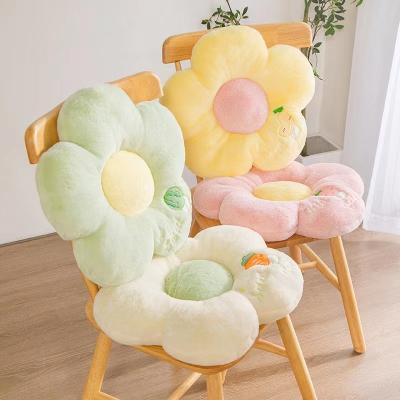 China Cute Flower Cushion Pillow Ins Wind Sofa Shaped Cushion Nordic Living Room Bedside Pillow for sale