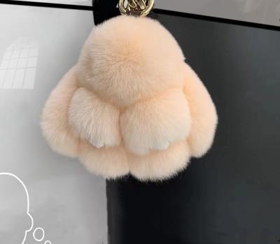 China Hot Selling Cute Lovely Keychains Bag Rabbit Cute Cute Accessories Cartoon Key Chain for sale