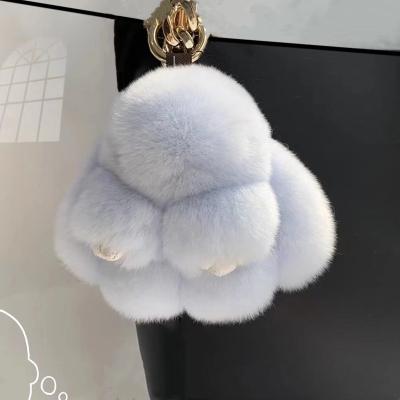 China Hot Selling 10cm Plush Cute Rabbit Doll Plush Toy Key Chain Key Chain Bag Gift for sale