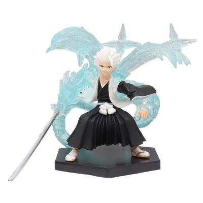 China Exquisite Cartoon Toy Hot Anime Bleach Kurosaki Ichigo PVC Action Numbers Ornaments Model for sale