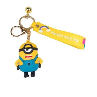 China Wholesale 3D PVC Key Chains Cute Cartoon Silicone Rubber Key Chains Key Chain Pendant Doll for sale