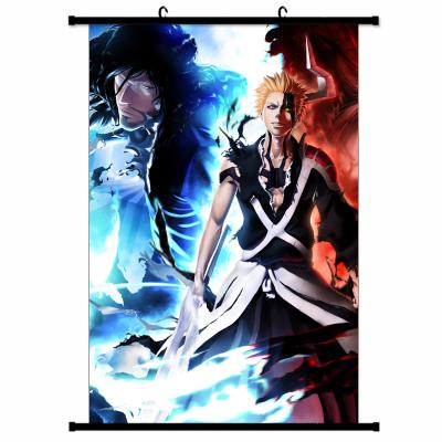 China Wholesale Customizable Anime Characters Wall Painting Anime Wall Scroll Automotive Posters For Home Decoration for sale