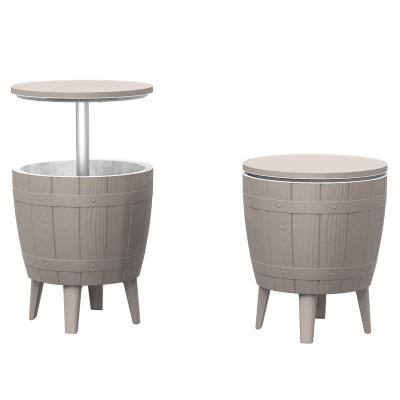 China Sukk Garden Plank Design Bar Ice Bucket Home Stored Modern Outdoor Ice Bucket for sale