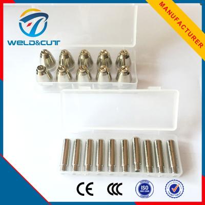 China Plasma cutting new air cooled cutting torch kit ag60 / sg55 plasma cutting nozzle for sale